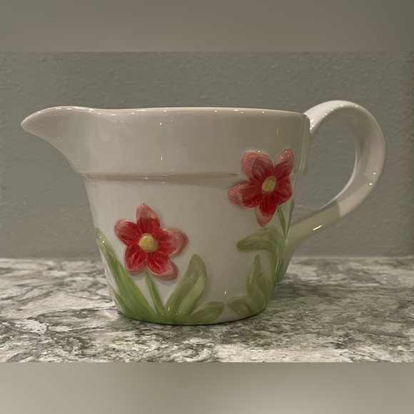 Pier 1 Floral Creamer Server - Picture 4 of 12